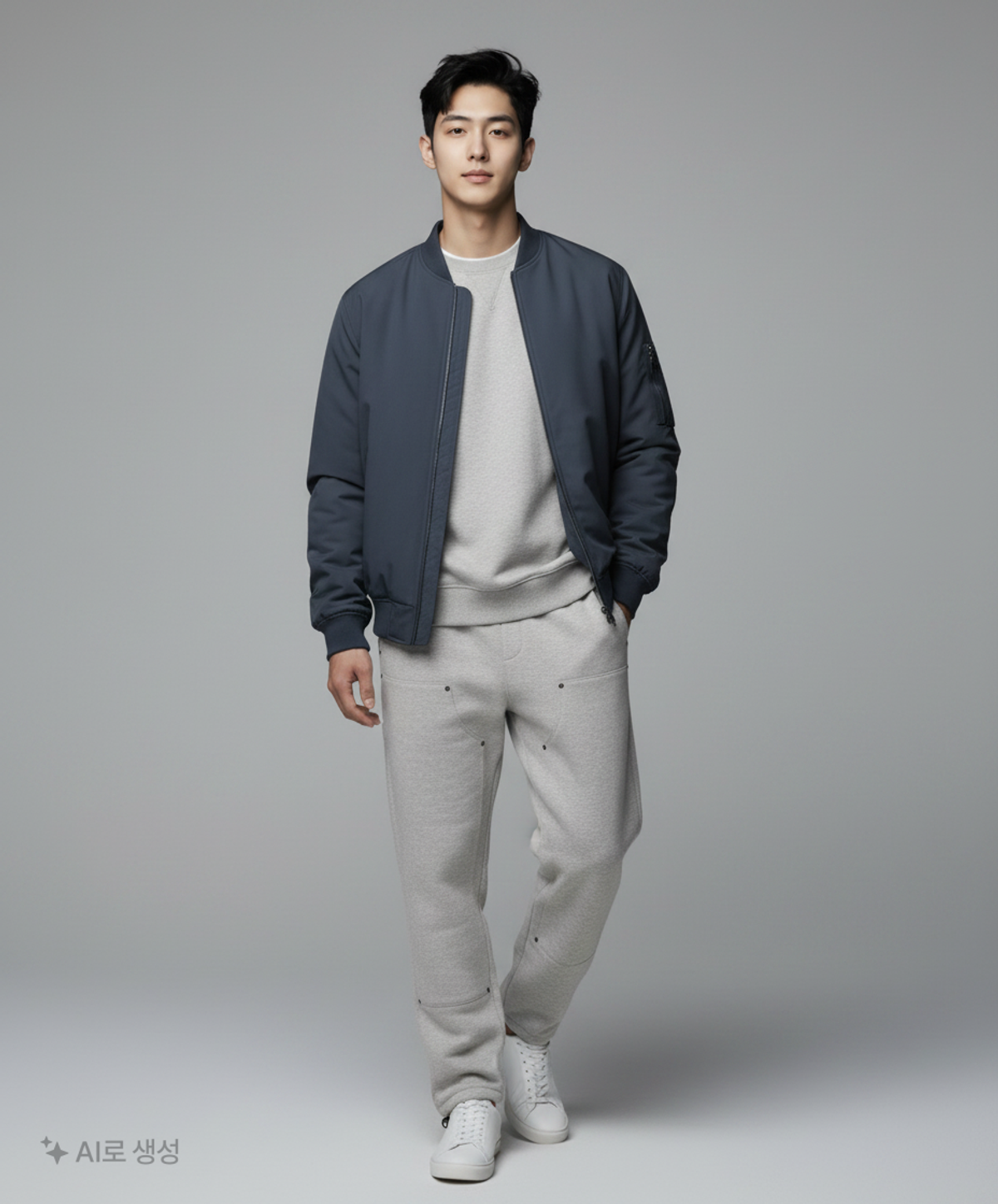 피지컬 디파트먼트(PHYSICAL DEPARTMENT) RIVET POINT SWEAT PANTS GRAY S