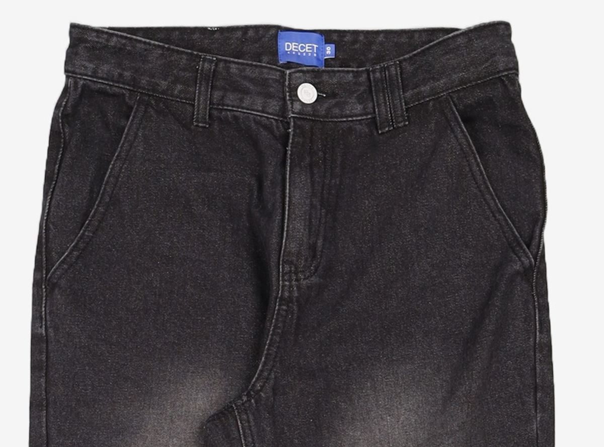 데케트(DECET) Dawn Semi Flared Jeans DCPT044BlackA 30