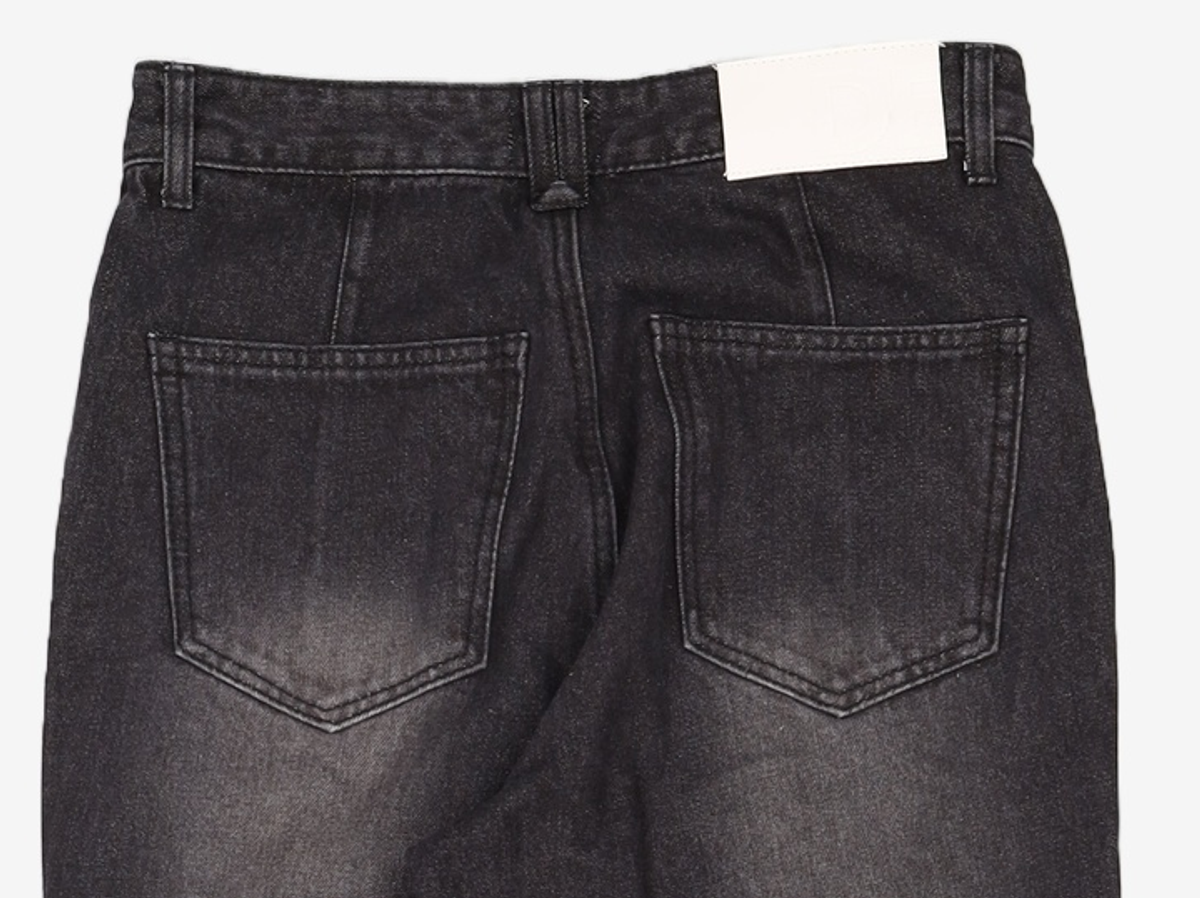 데케트(DECET) Dawn Semi Flared Jeans DCPT044BlackA 30