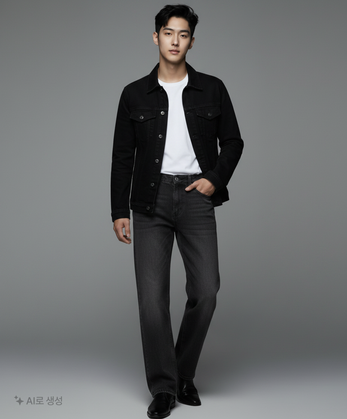 데케트(DECET) Dawn Semi Flared Jeans DCPT044BlackA 30