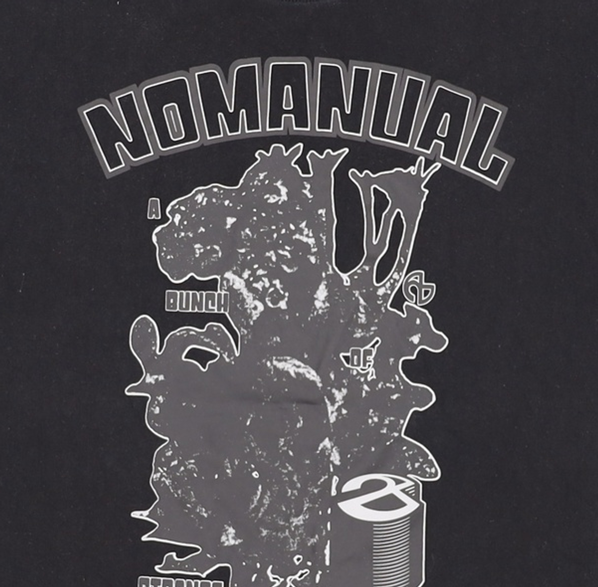 노매뉴얼(NOMANUAL) S.P T-SHIRT - 5 COLOR 100