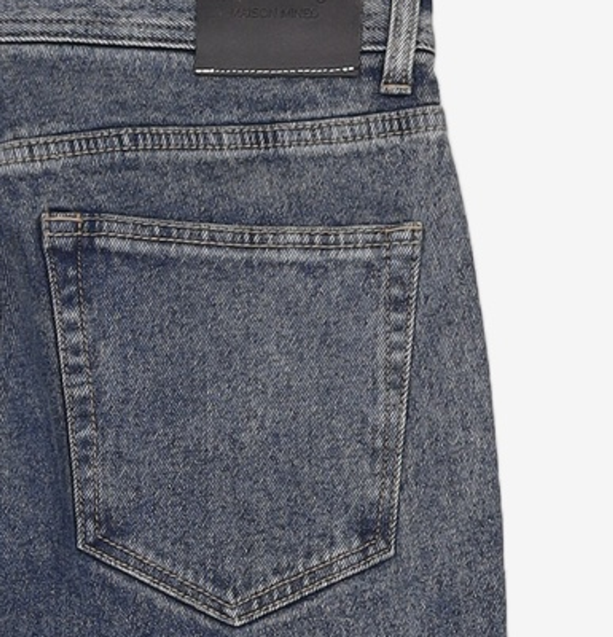 메종미네드(MAISON MINED) BIKER DENIM TROUSERS BLUE 50