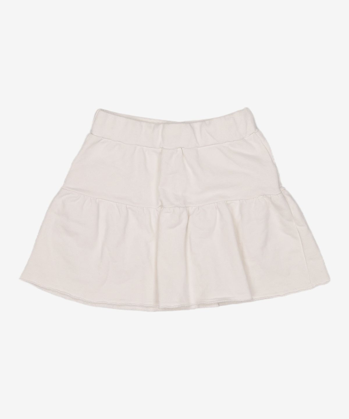 큐리티(CURETTY) C RHINESTONE JERSEY FLARE SKIRT_WHITE S