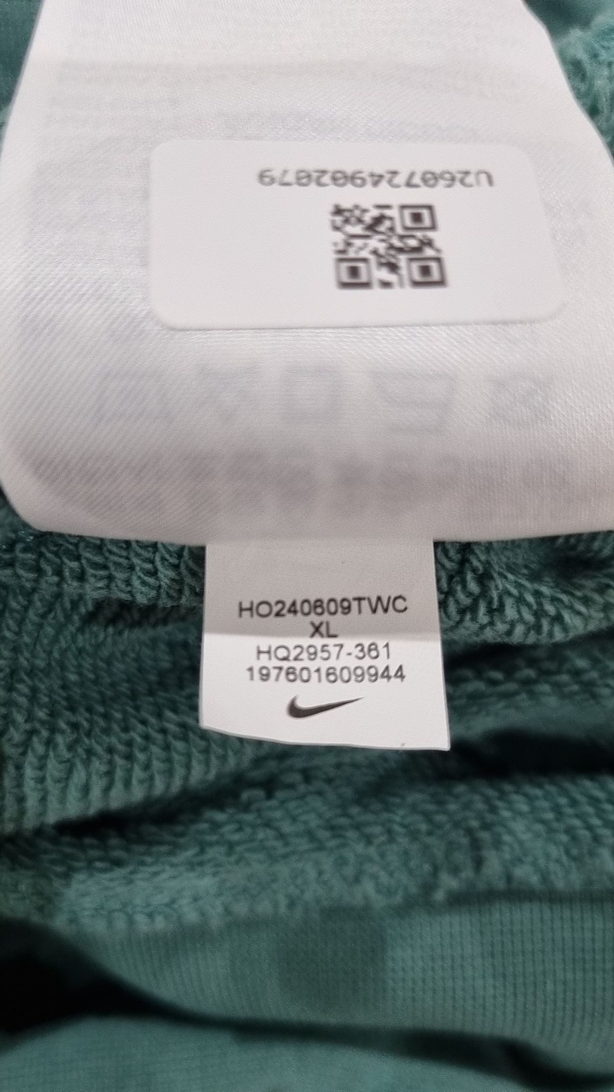 나이키(NIKE) 클럽 오버사이즈 크루넥 스웨트셔츠 M - 바이코스털:세일 / HQ2957-361 XL