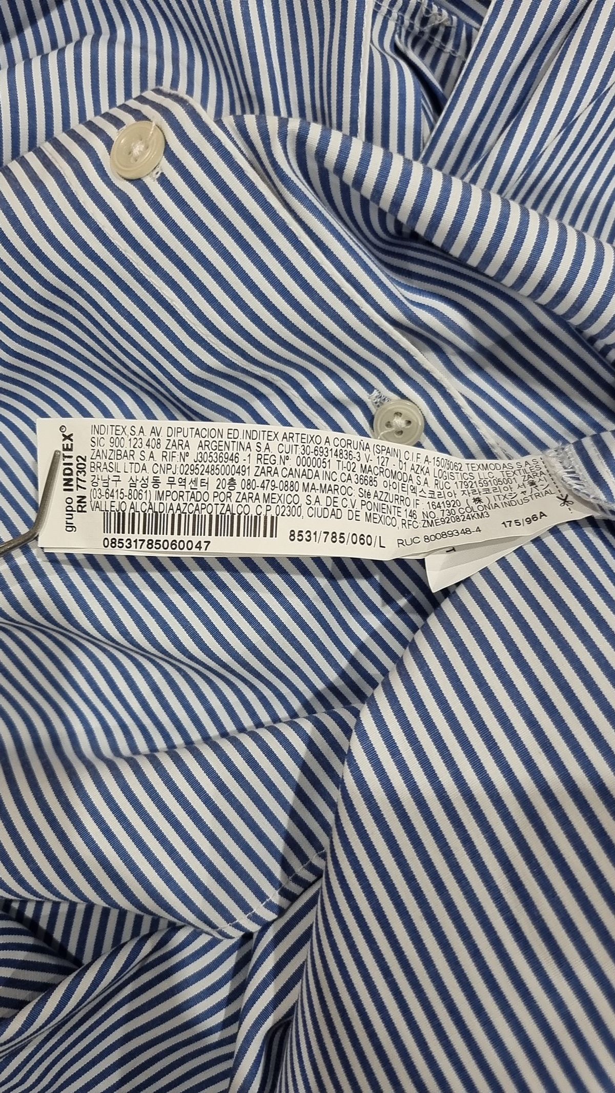 자라(ZARA) 캐주얼 셔츠 L
