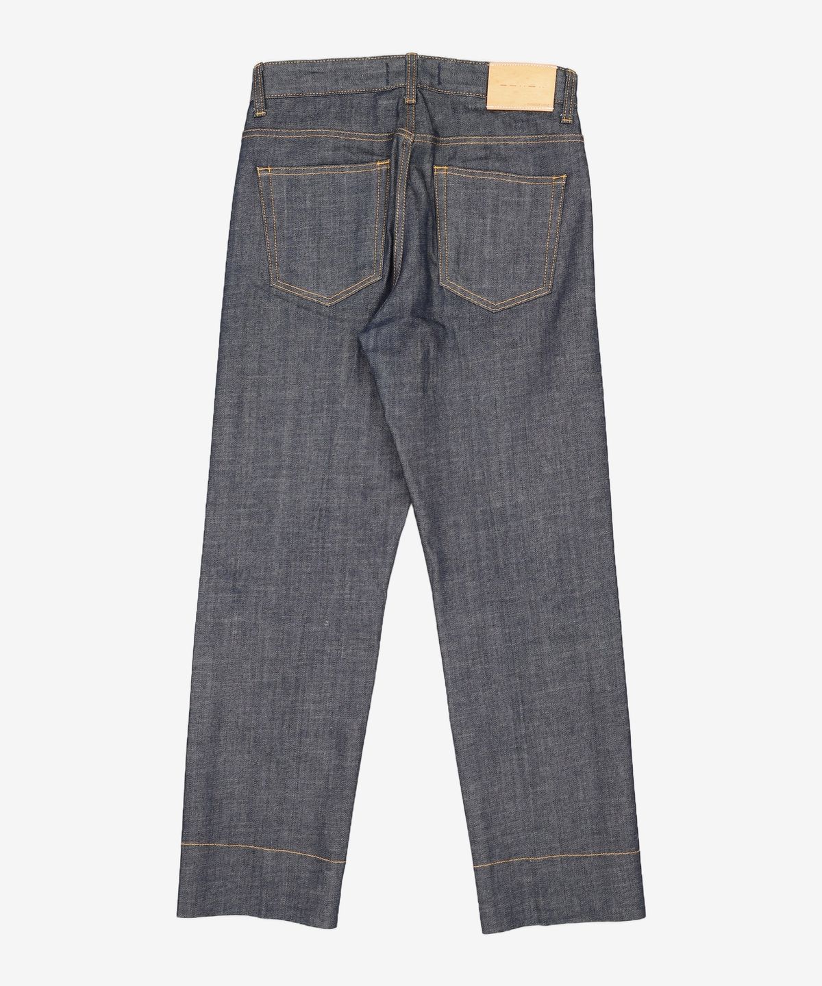 가먼트레이블(GARMENT LABLE) Crop Stitch Jeans - Indigo S