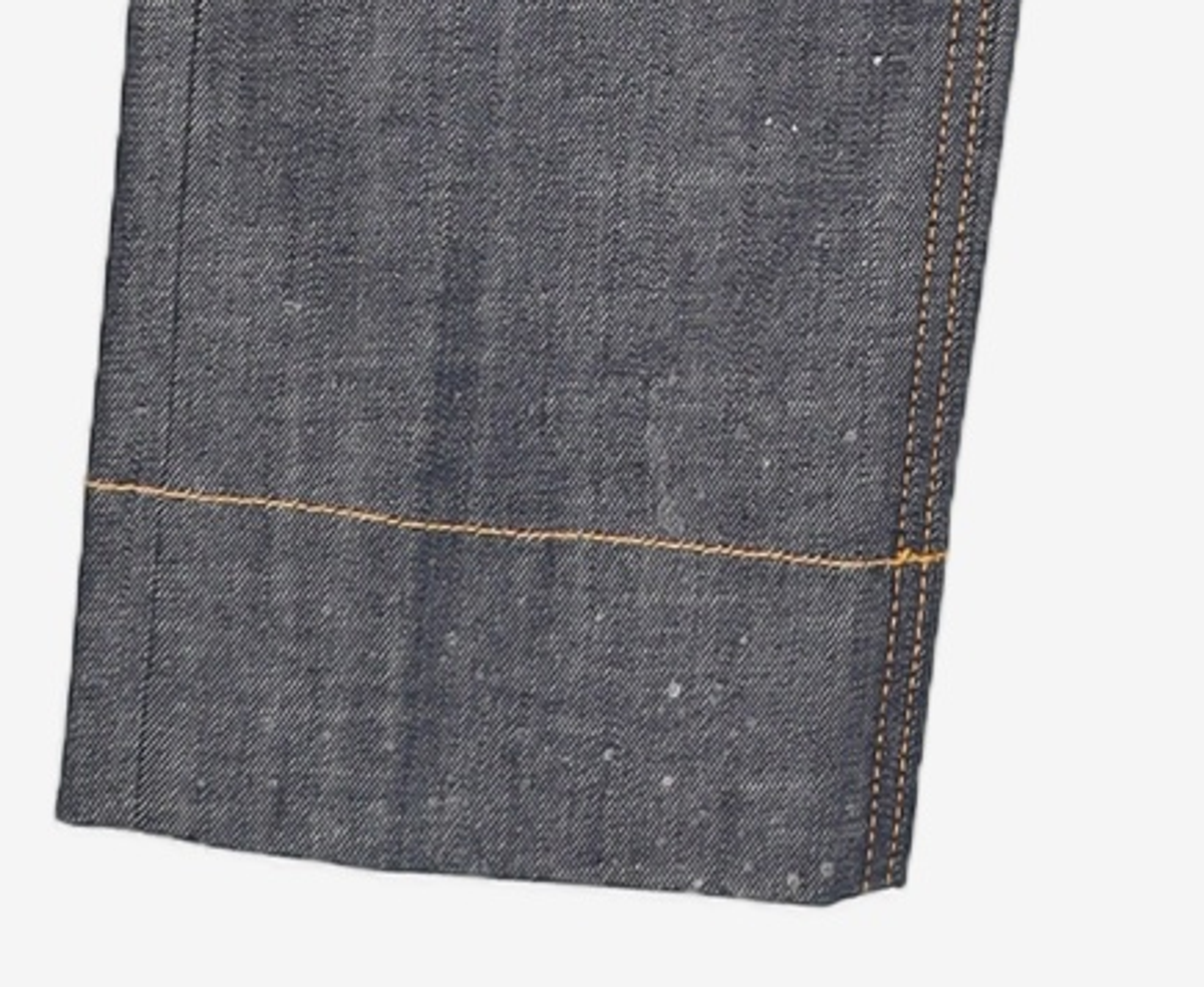 가먼트레이블(GARMENT LABLE) Crop Stitch Jeans - Indigo S