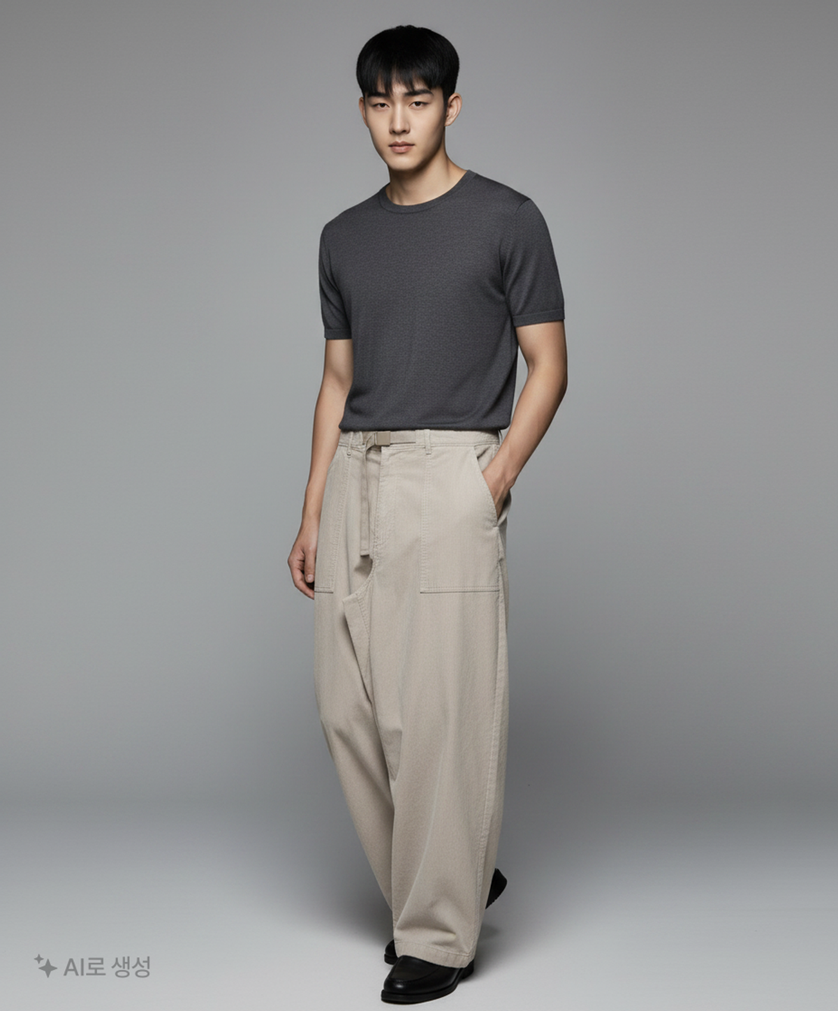 유니클로(UNIQLO) 코튼 팬츠 XL
