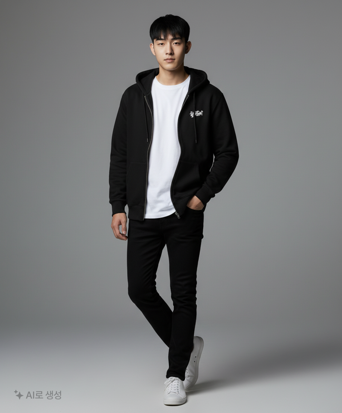 앨빈클로(ALVINCLO) 후드 집업 L