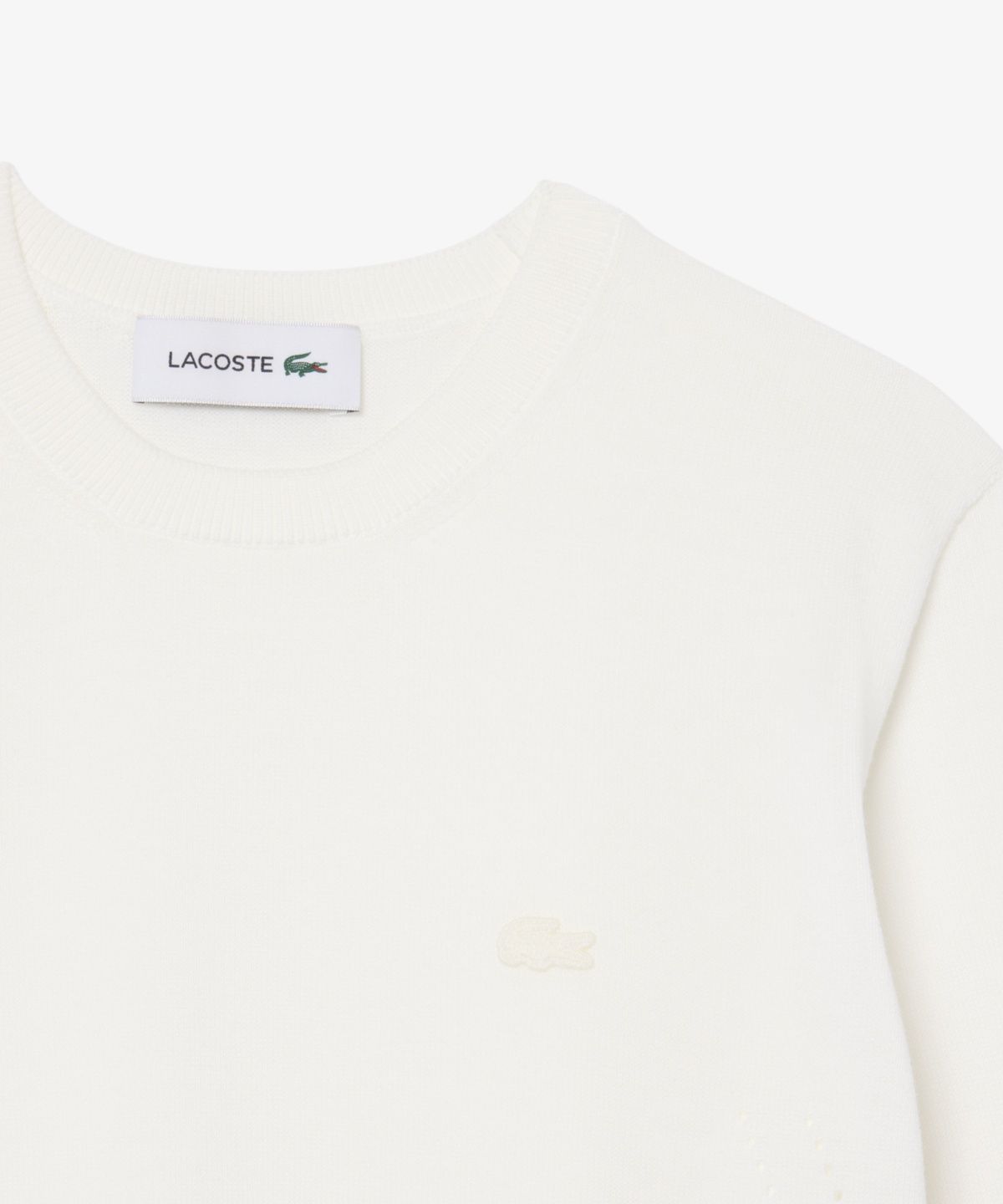 라코스테(LACOSTE) 여성 라이트 코튼 크루넥 스웨터 AF4145-56N 70V