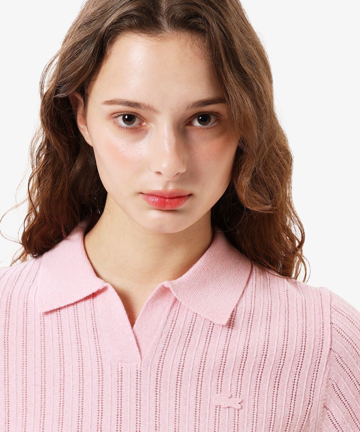 라코스테(LACOSTE) 여성 스카시 스웨터 폴로셔츠 PF035E-56N ADY