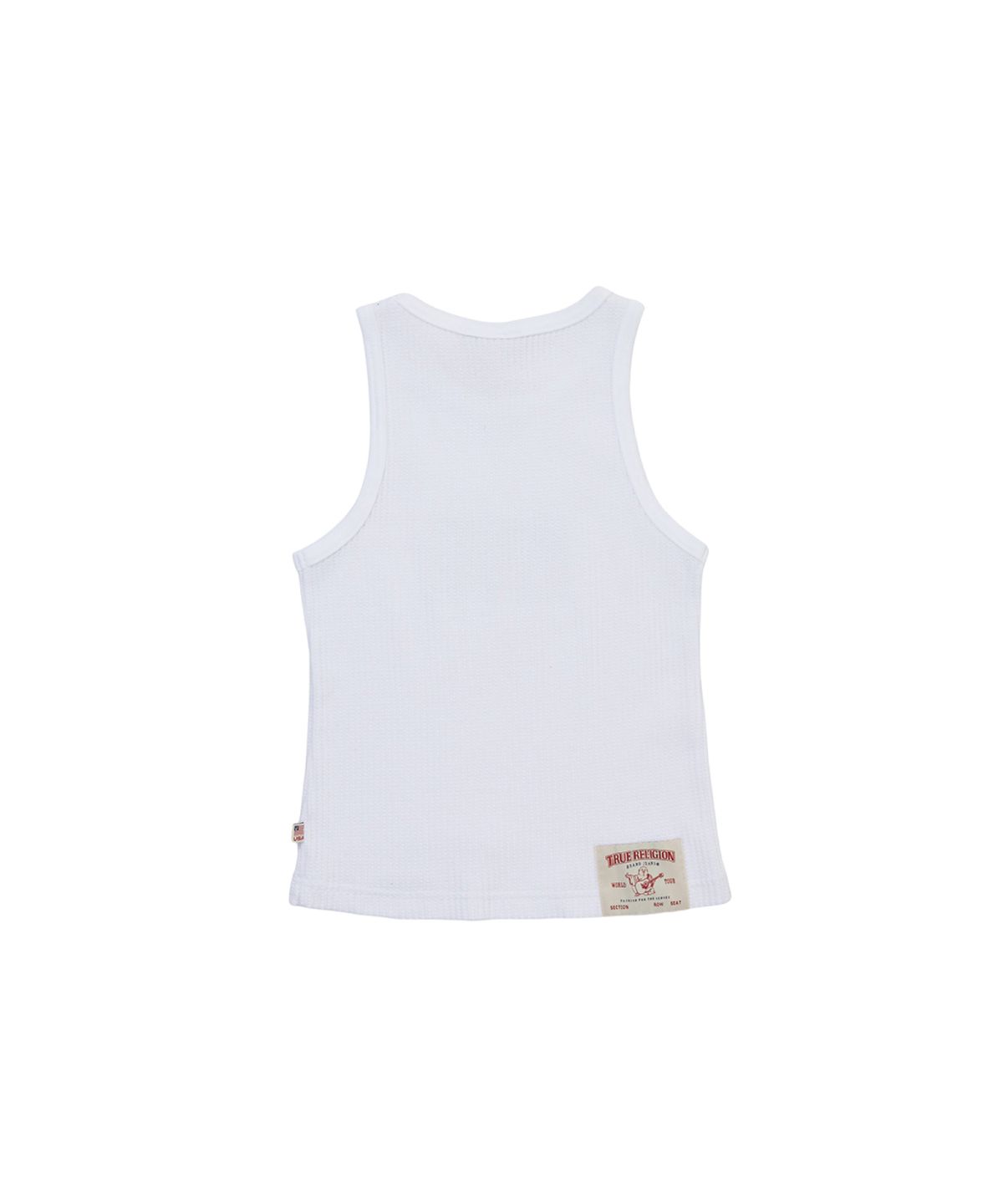 트루릴리젼(TRUERELIGION) OLD GLORY WAFFLE WOMEN SLEEVELESS - WHITE