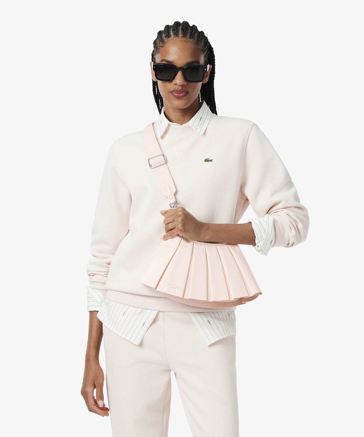 라코스테(LACOSTE) 여성 렝글렌 스몰 크로스바디 NU5011D56N T70