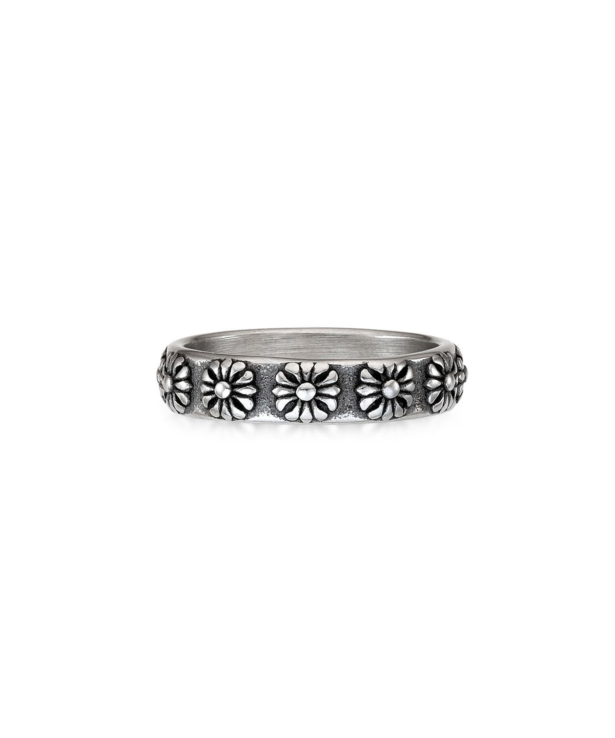 세인트스코트런던(ST.SCOTT LONDON) Vintage Floral Steel Ring / STJ-SR2015
