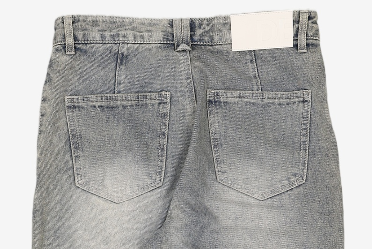 데케트(DECET) Dawn Semi Flared Jeans DCPT044BlackA 30