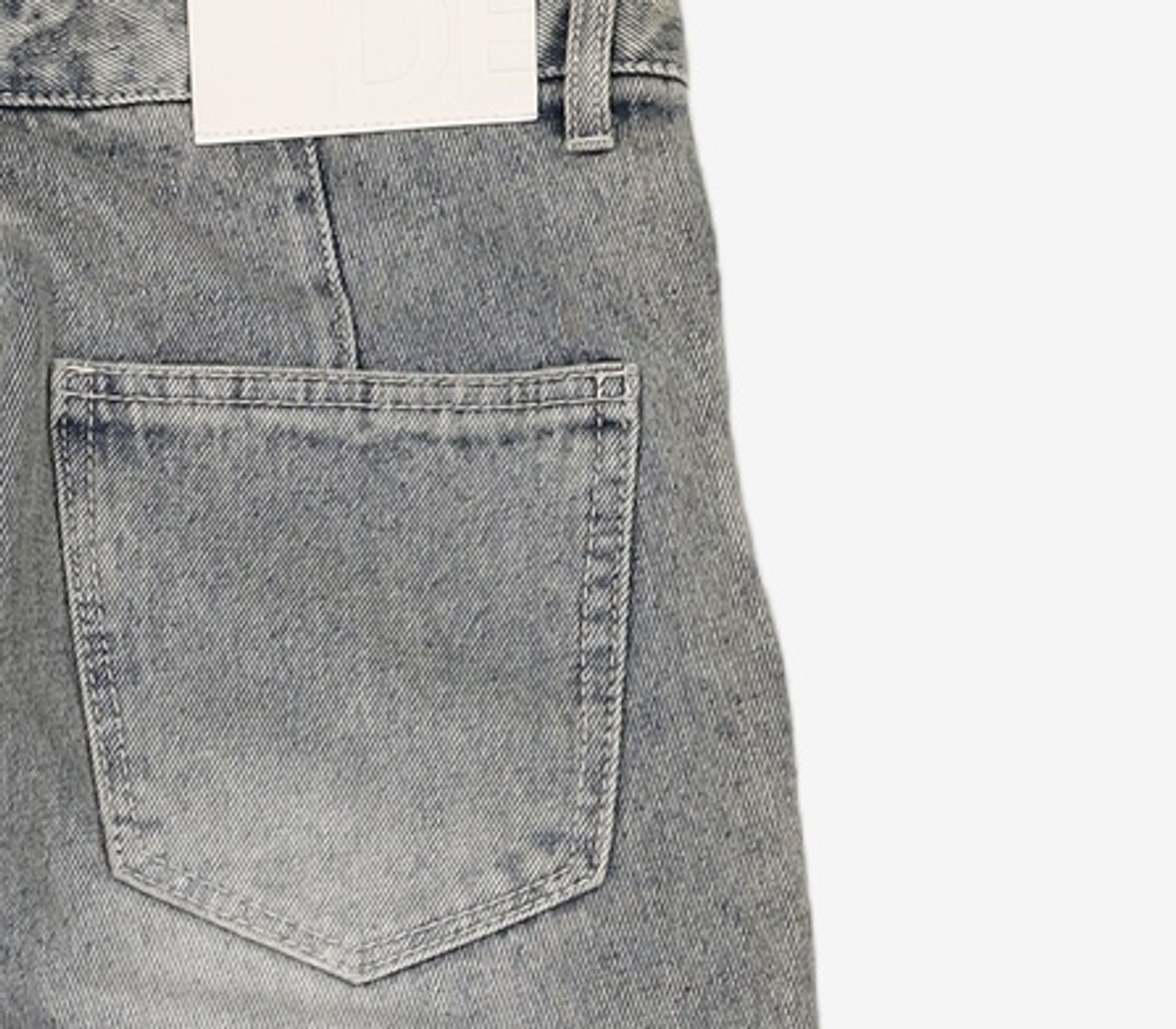 데케트(DECET) Dawn Semi Flared Jeans DCPT044BlackA 30