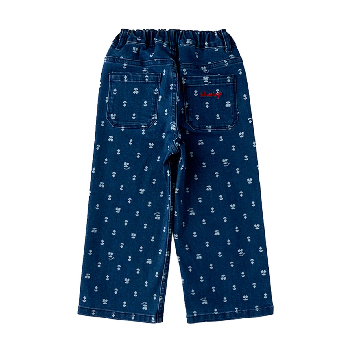 블루독(BLUEDOG) 플라워와이드데님팬츠 (26A15-414-51)