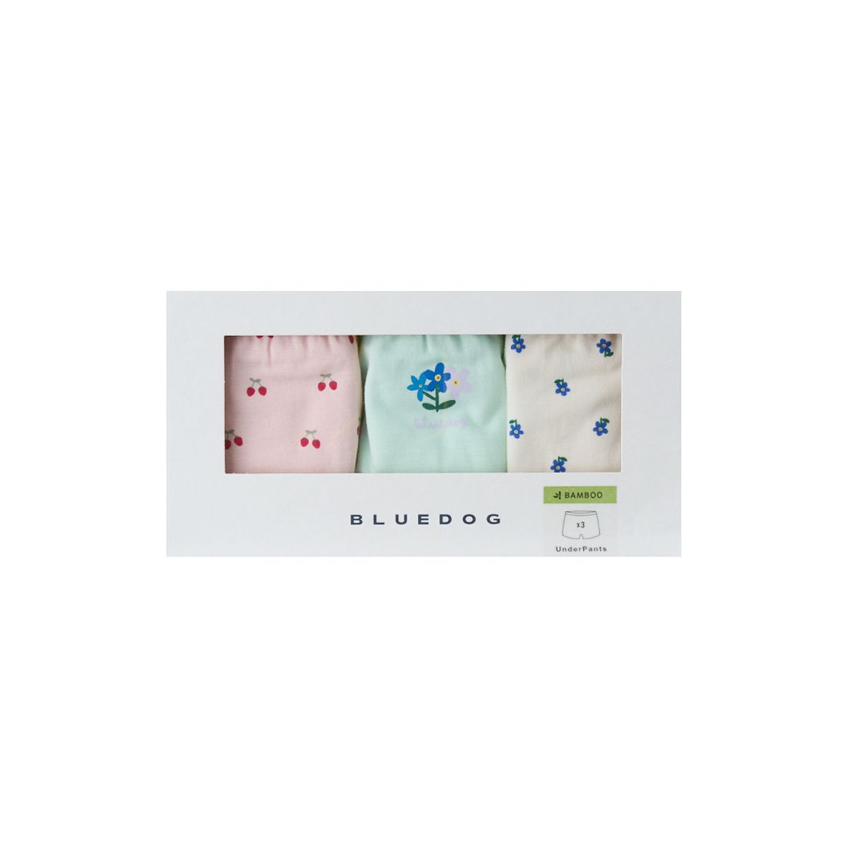 블루독(BLUEDOG) 플라워3종삼각팬티 (26W10-511-51)