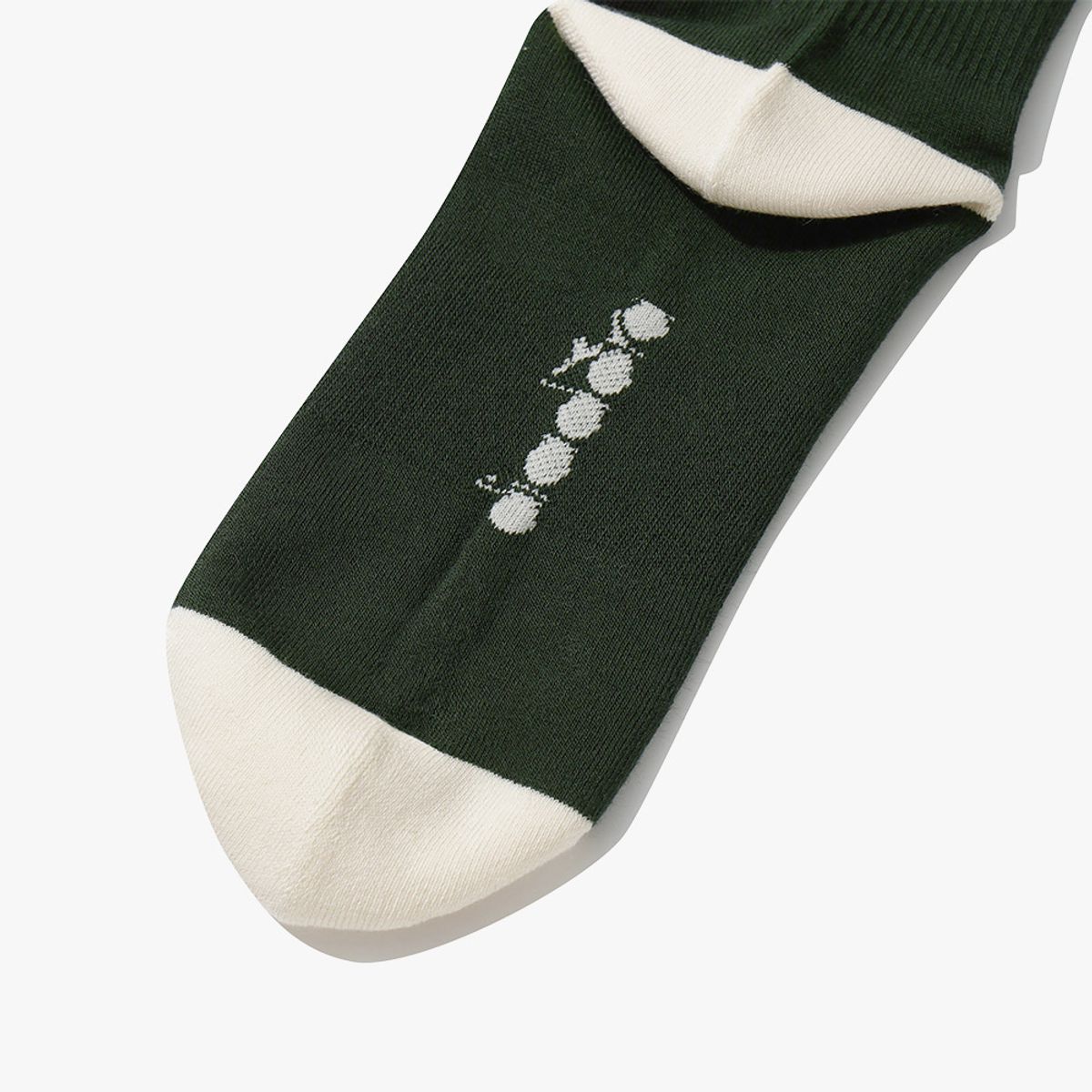 디아도라(diadora) 테니스 그래픽 크루 삭스 GREEN