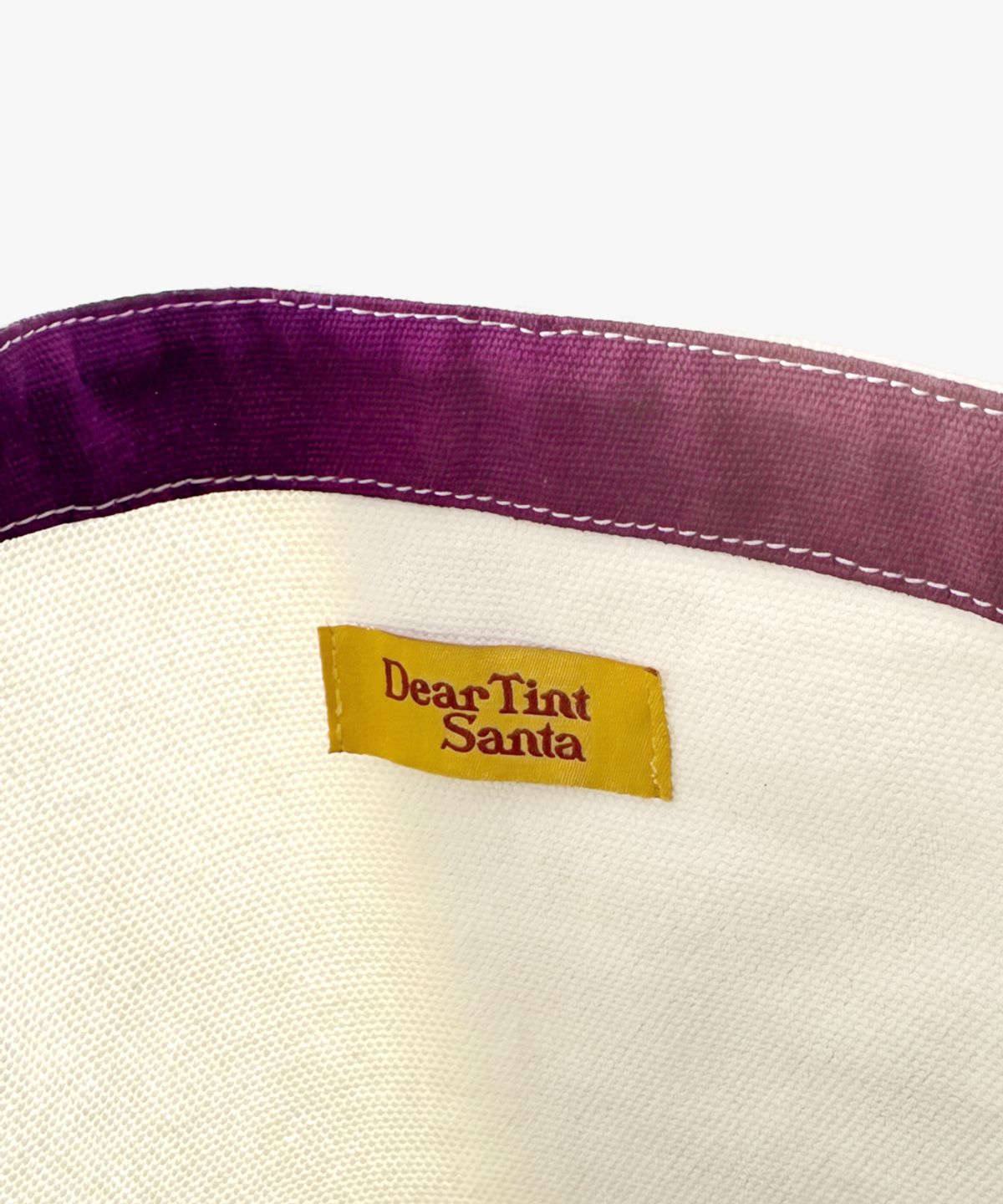 디어틴트산타(DEAR TINT SANTA) Rudolph Canvas Tote_purple