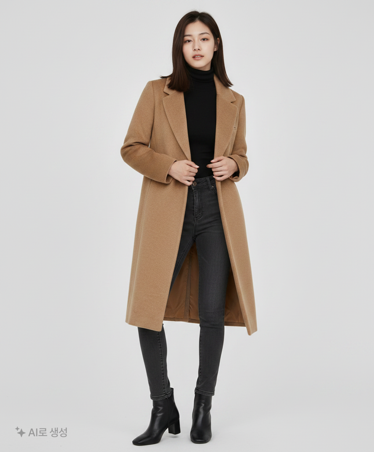 올리브 데 올리브(OLIVE DES OLIVE) 겨울 기타 코트 1