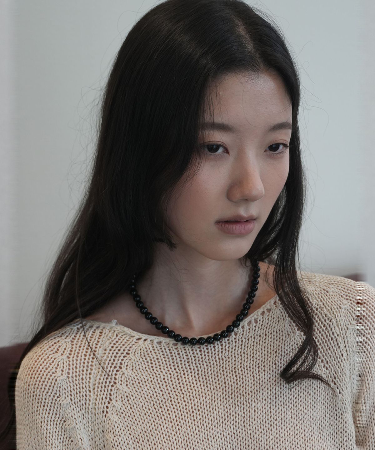 데누(DENU) Midnight Necklace [Black]