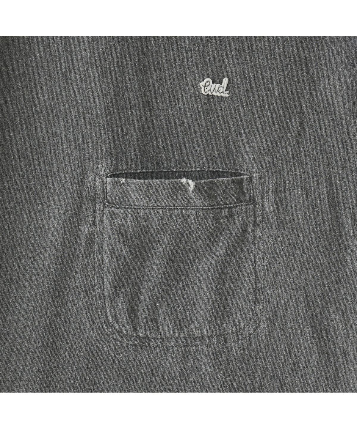 투위드(TUEWID) Mini cigarette pocket sleeveless top in washed gray