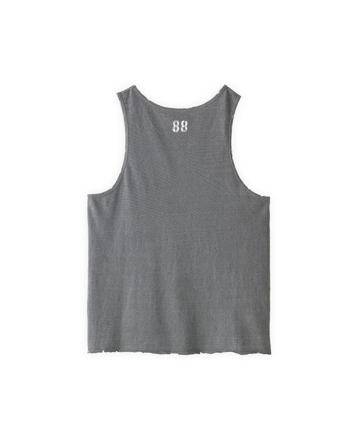 투위드(TUEWID) Mini cigarette pocket sleeveless top in washed gray