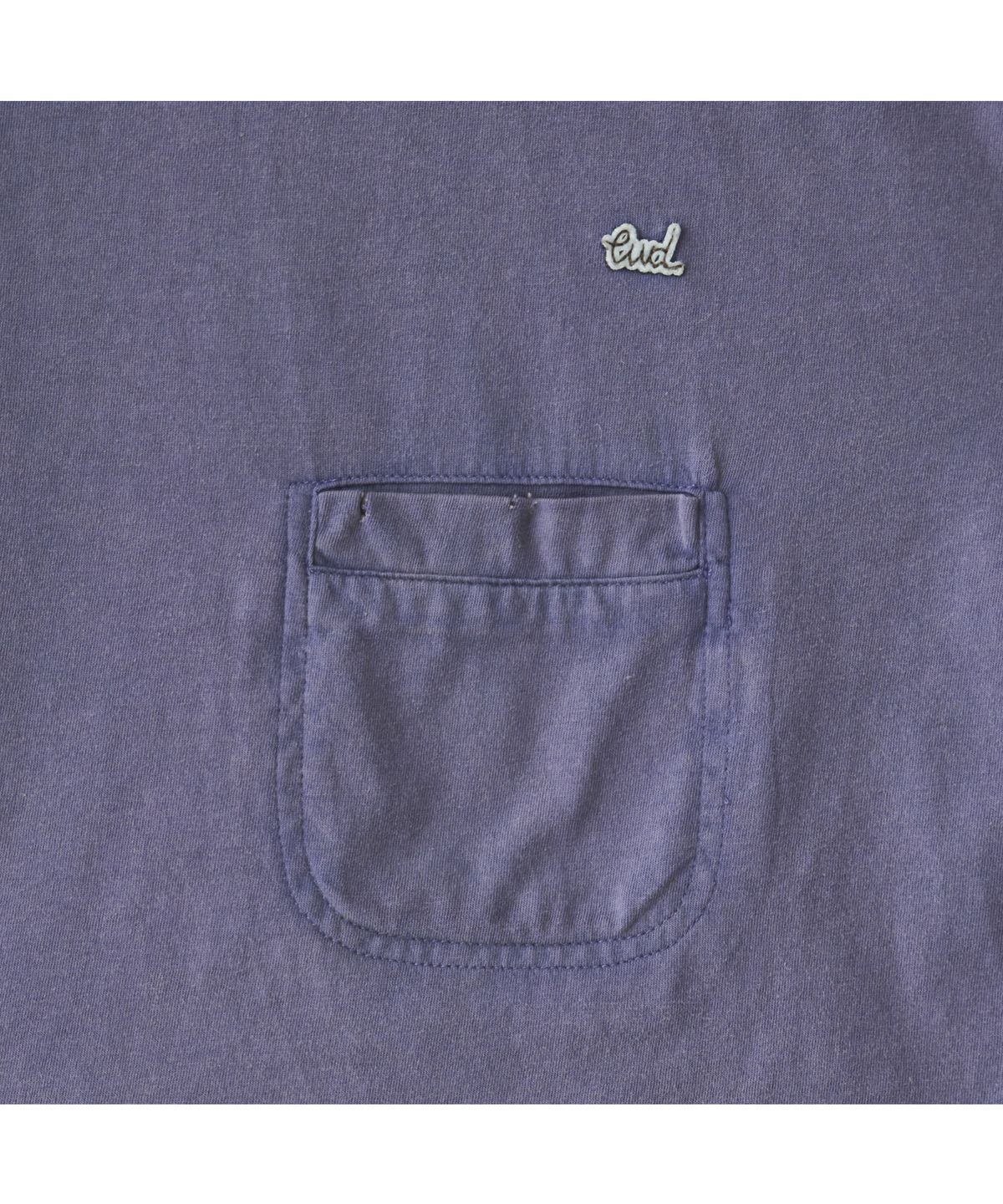투위드(TUEWID) Mini cigarette pocket sleeveless top in washed purple