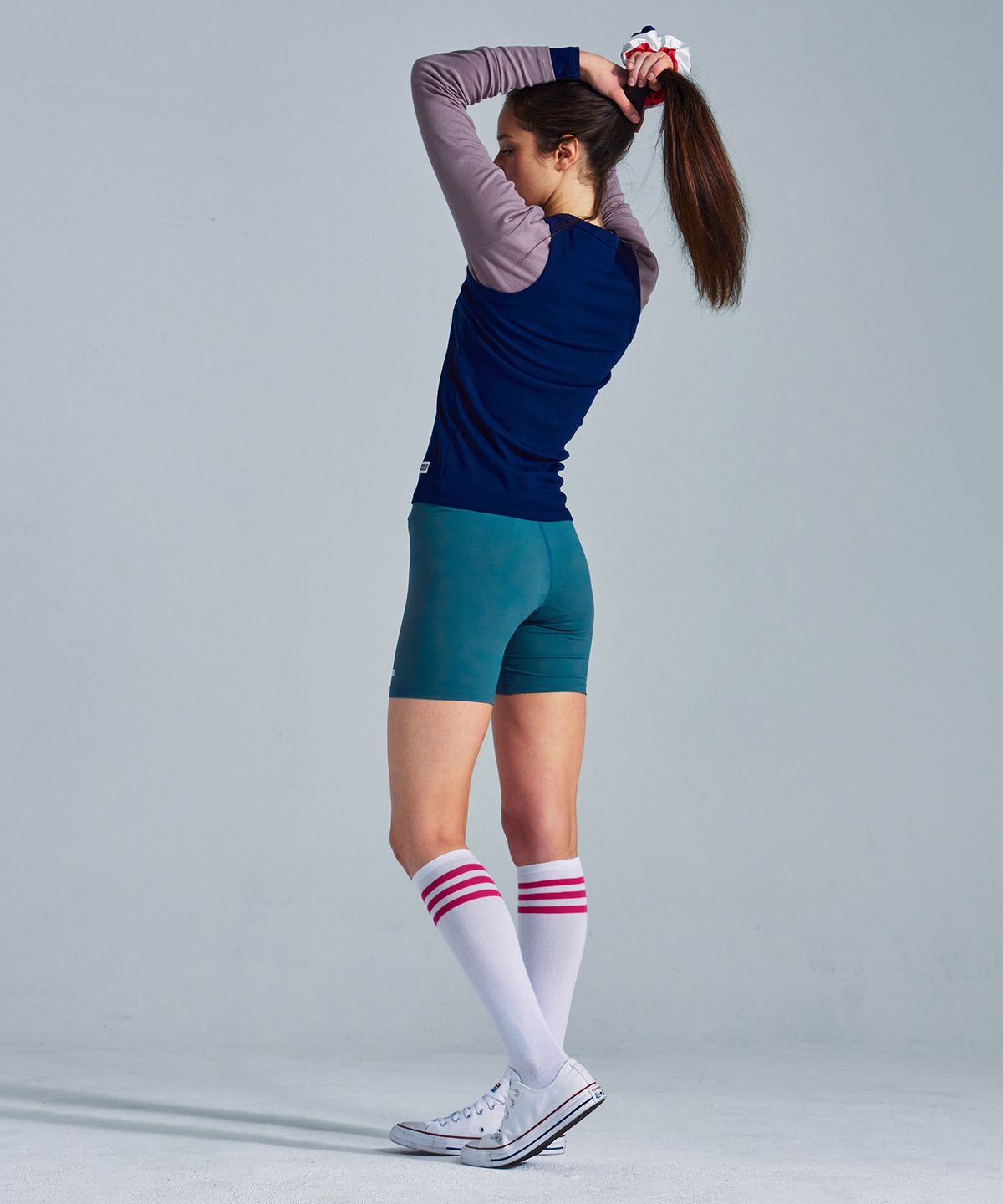 미나수(MENASOO) MNS x American apparel 261 Sleeveless_Navy