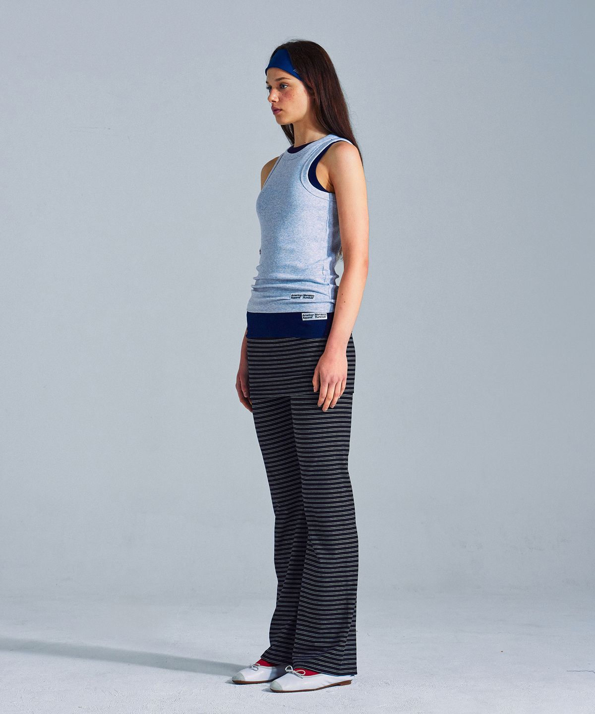 미나수(MENASOO) MNS x American apparel 261 Sleeveless_Gray