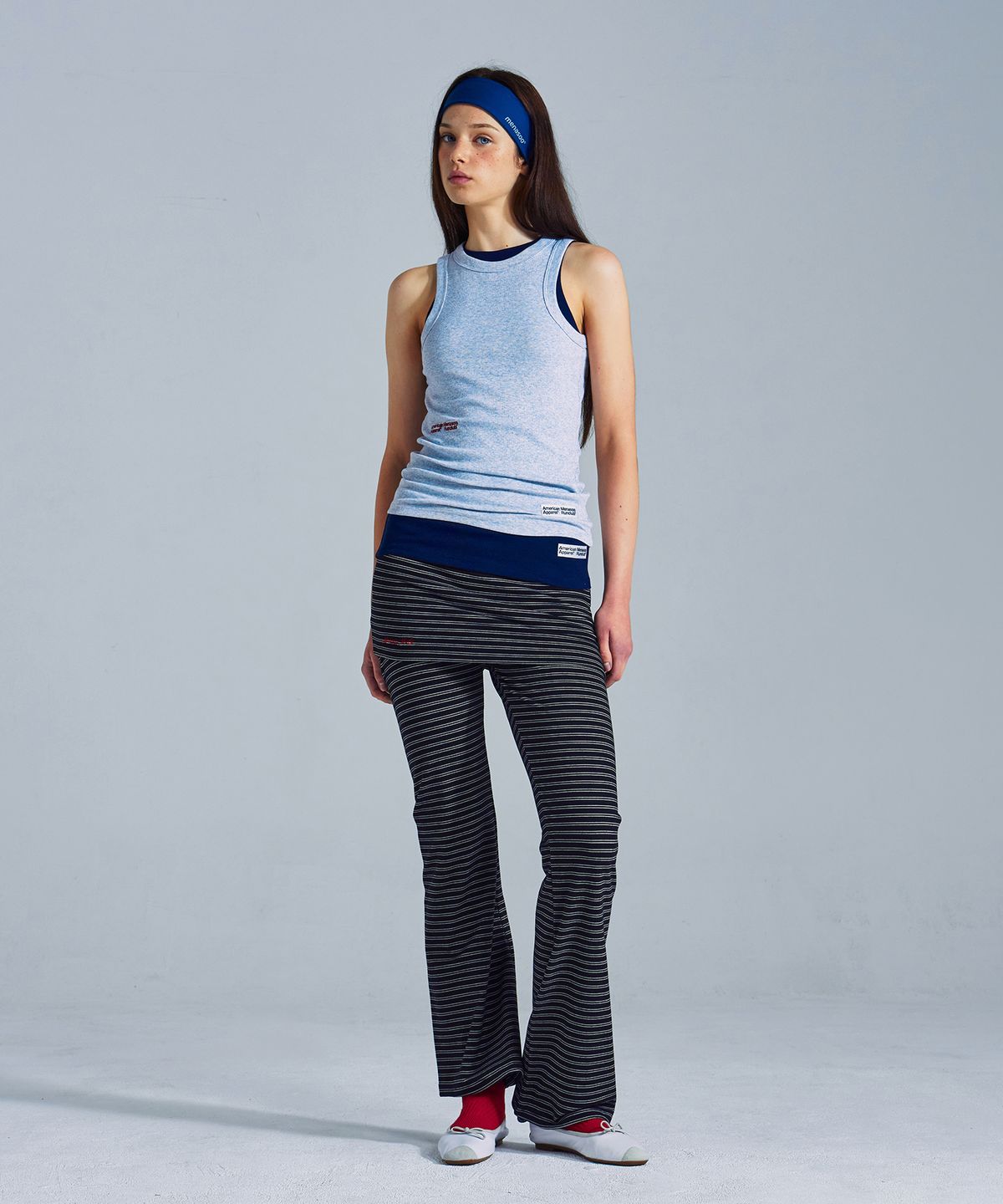 미나수(MENASOO) MNS x American apparel 261 Sleeveless_Gray