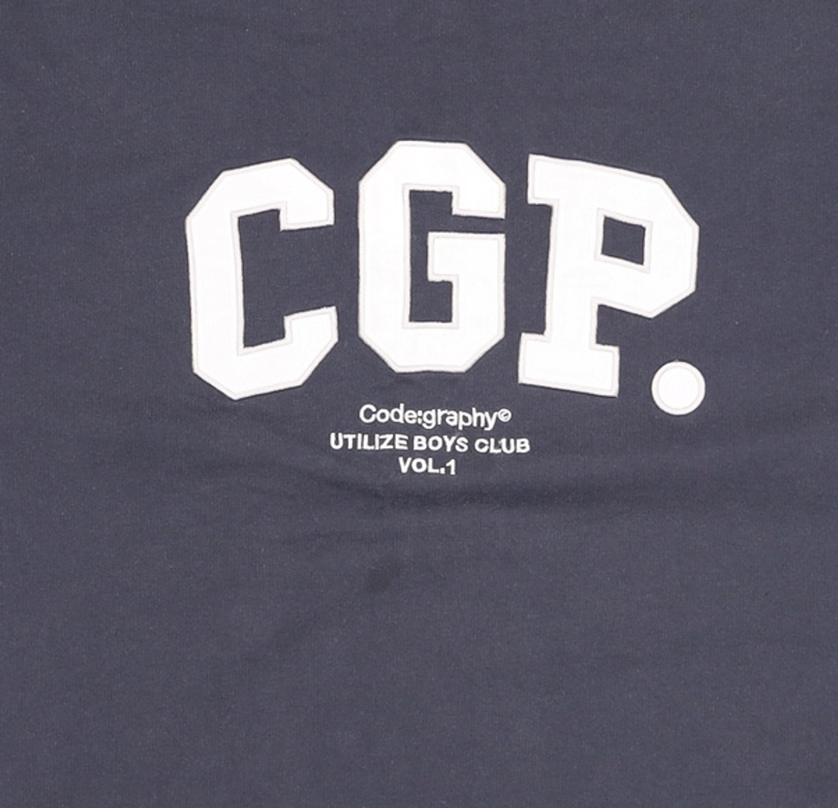 코드그라피(CGP) CGP 아치 로고 반팔 크루넥_그레이 M