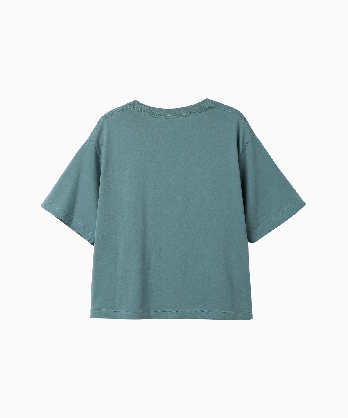 미나수(MENASOO) MNS x American apparel Not Chasing Crop T-Shirts_Arctic