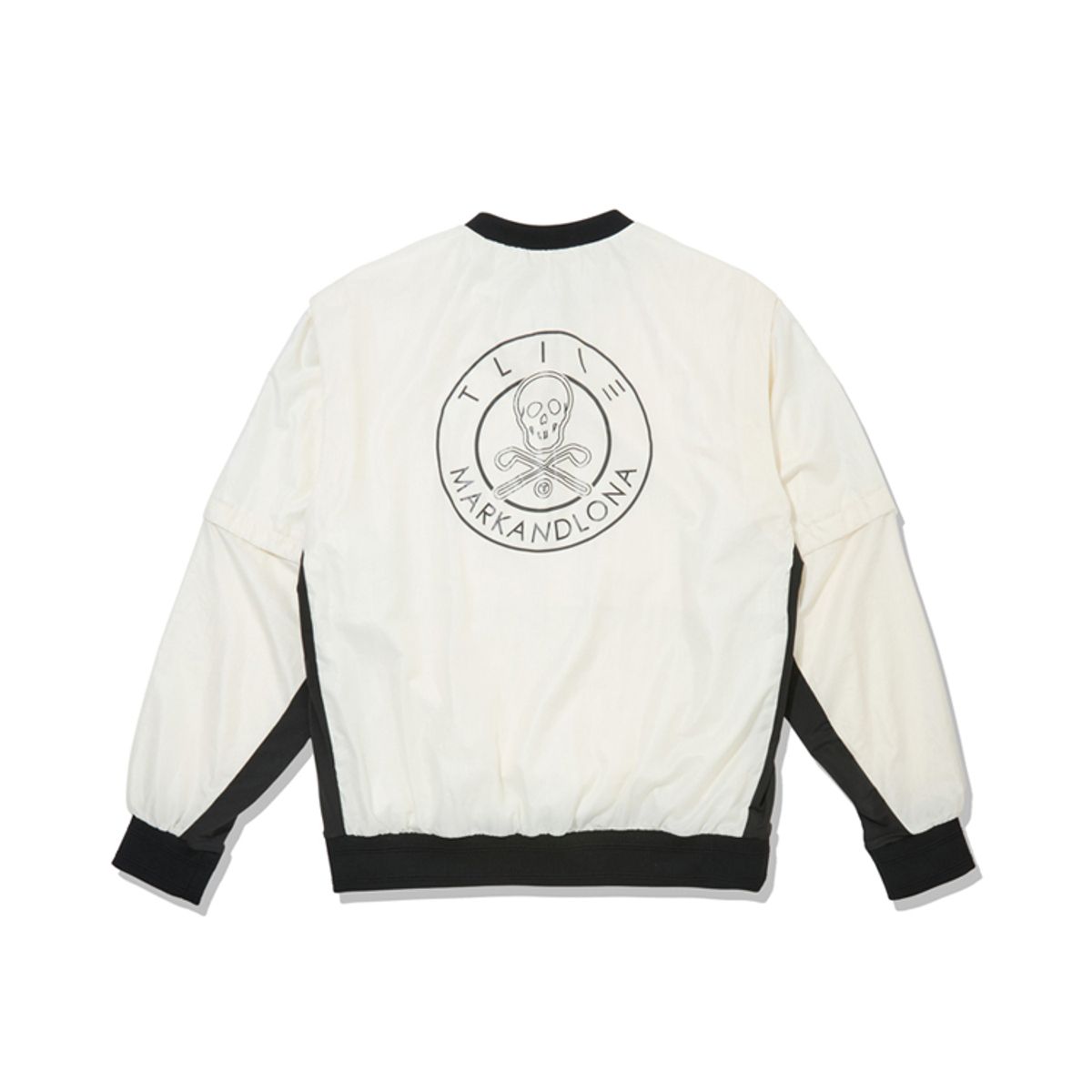 마크앤로나(MARK&LONA) M T-LINE DETACHABLE WOVEN CREW LS3XC71M