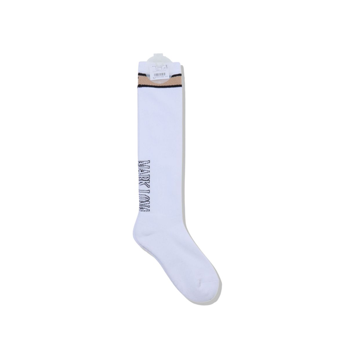 마크앤로나(MARK&LONA) W T-LINE BACK LOGO KNEE SOCKS LS3YS72F