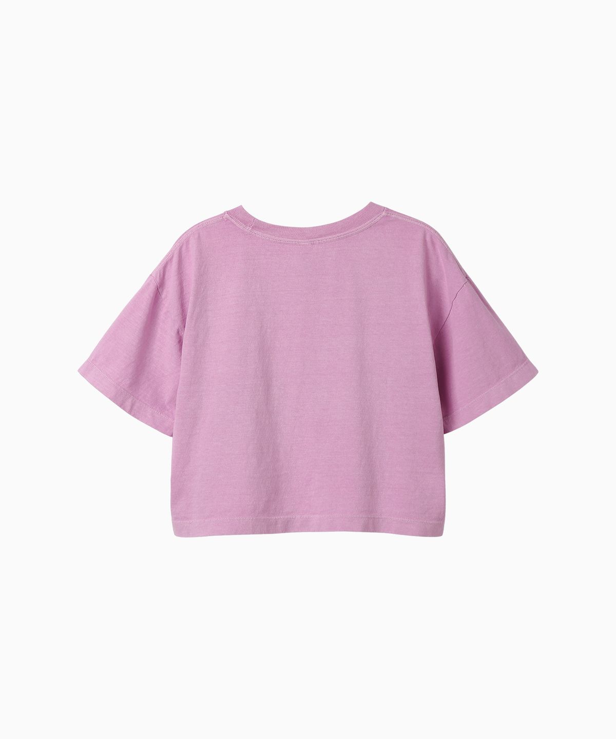 미나수(MENASOO) MNS x American apparel Big Circle Logo T-Shirts_Pink