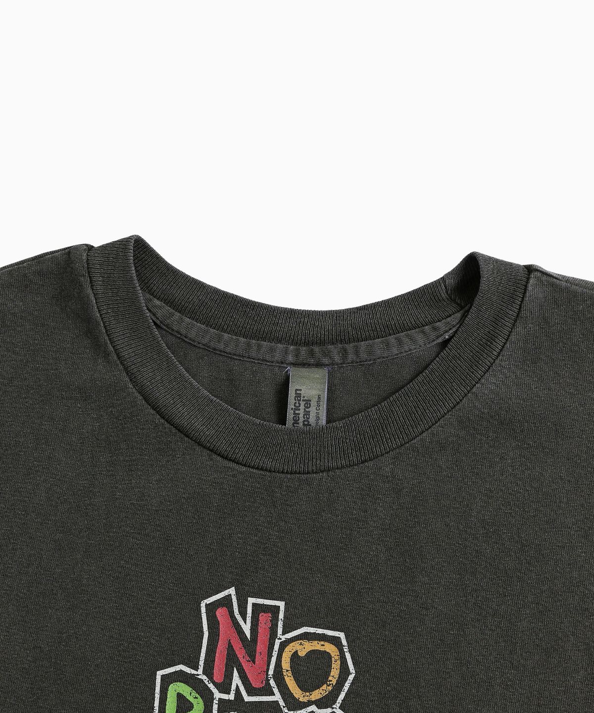 미나수(MENASOO) MNS x American apparel No Run Sleeveless (over-fit)_Charcoal