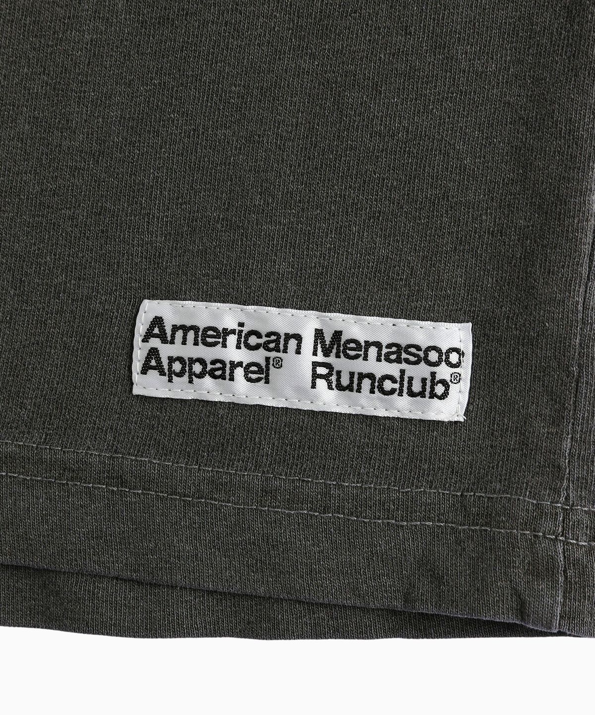 미나수(MENASOO) MNS x American apparel No Run Sleeveless (over-fit)_Charcoal