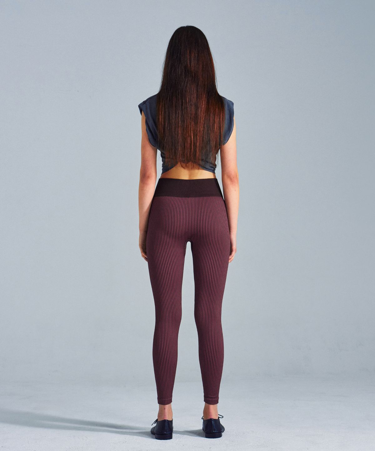 미나수(MENASOO) MNS x American apparel No Run Sleeveless (over-fit)_Charcoal