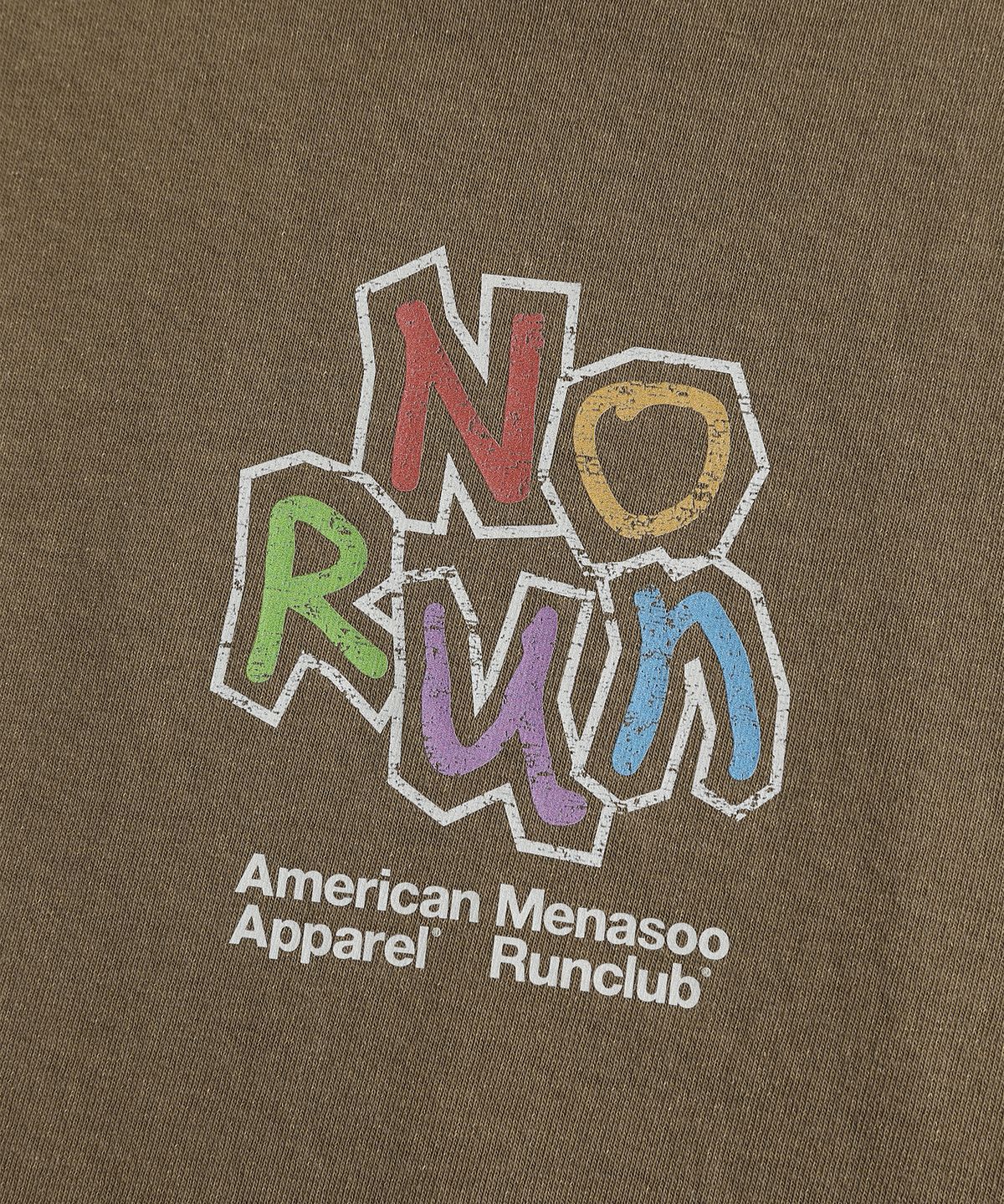 미나수(MENASOO) MNS x American apparel No Run Sleeveless (over-fit)_Brown