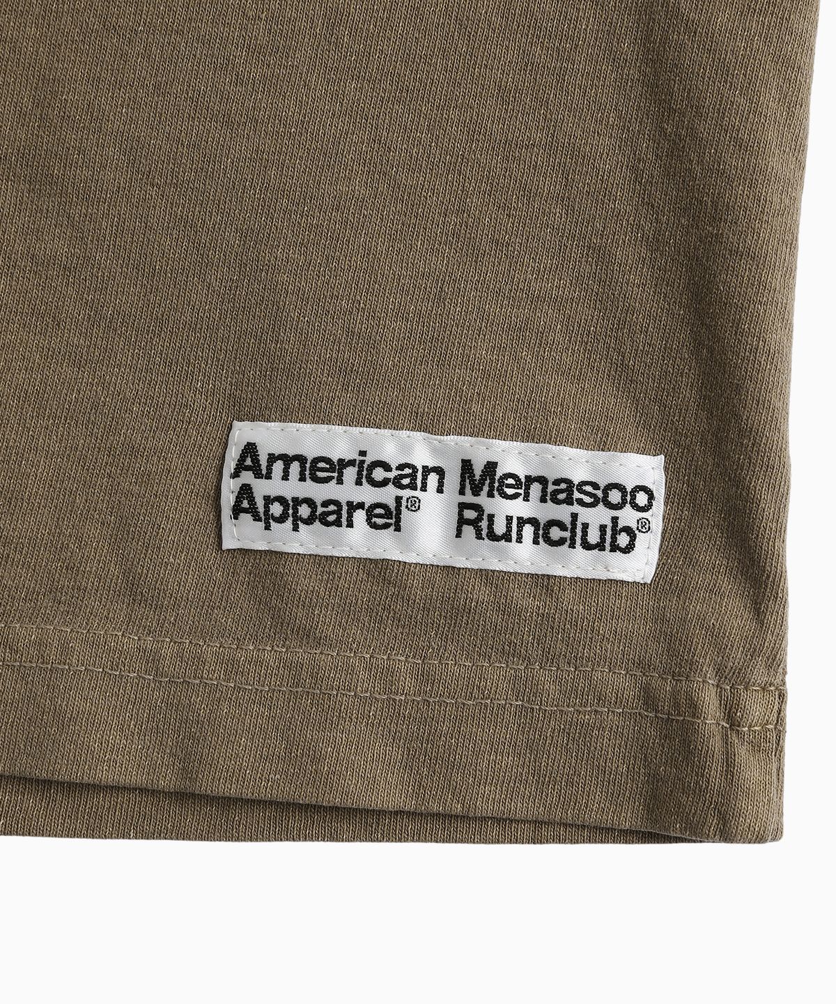 미나수(MENASOO) MNS x American apparel No Run Sleeveless (over-fit)_Brown