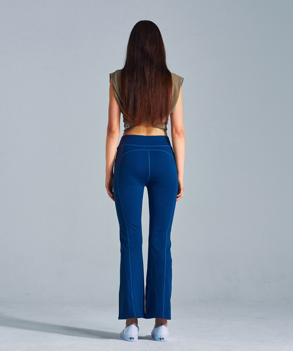 미나수(MENASOO) MNS x American apparel No Run Sleeveless (over-fit)_Brown