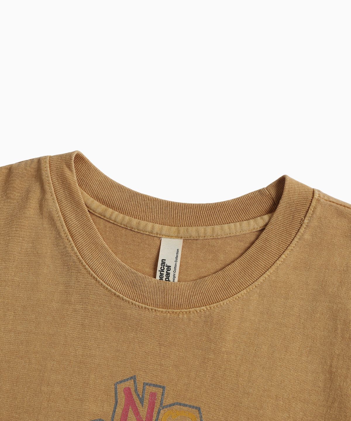 미나수(MENASOO) MNS x American apparel No Run Sleeveless (over-fit)_Mustard