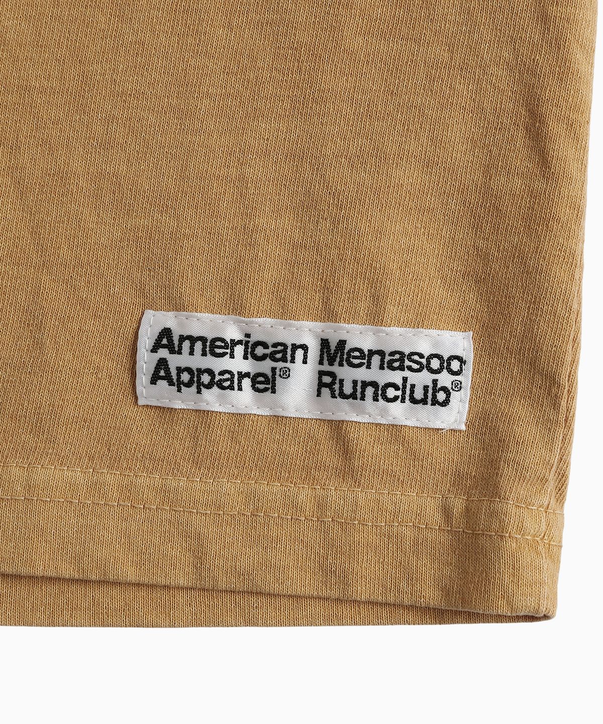 미나수(MENASOO) MNS x American apparel No Run Sleeveless (over-fit)_Mustard