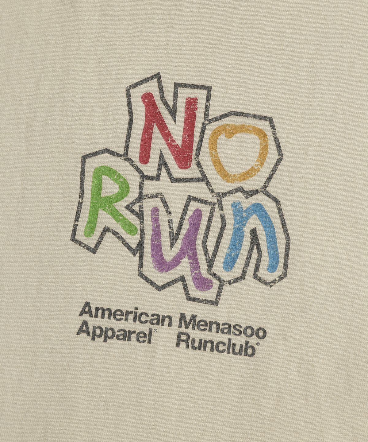 미나수(MENASOO) MNS x American apparel No Run Sleeveless (over-fit)_Cream