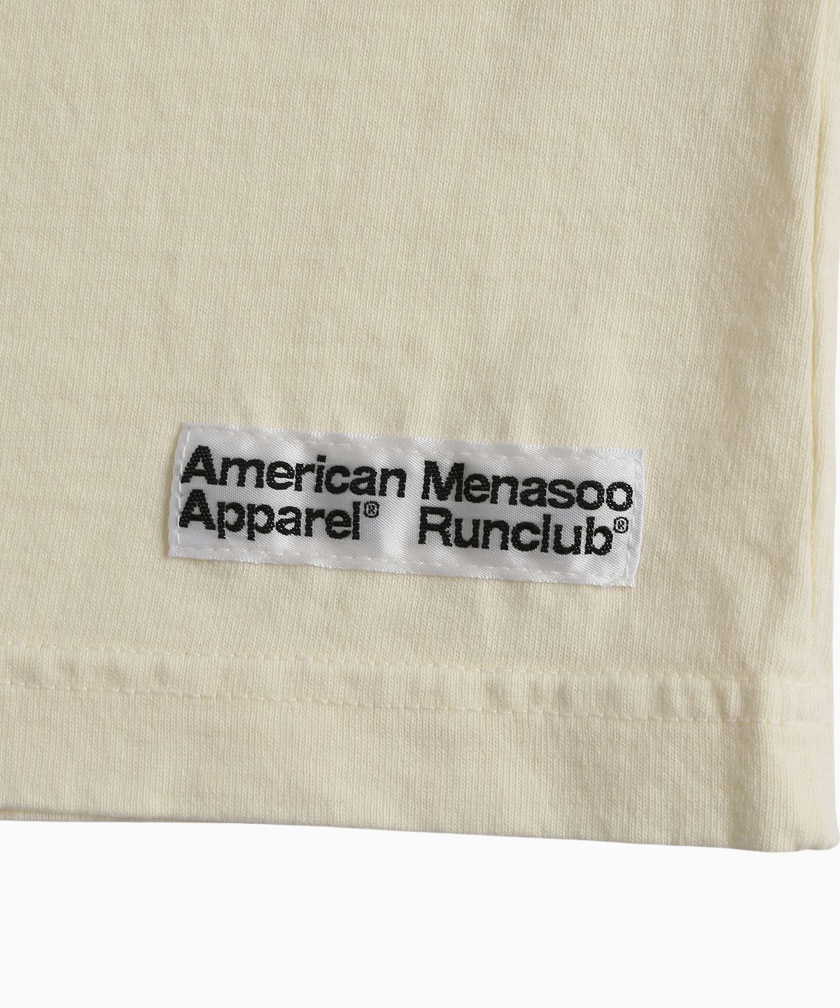 미나수(MENASOO) MNS x American apparel No Run Sleeveless (over-fit)_Cream