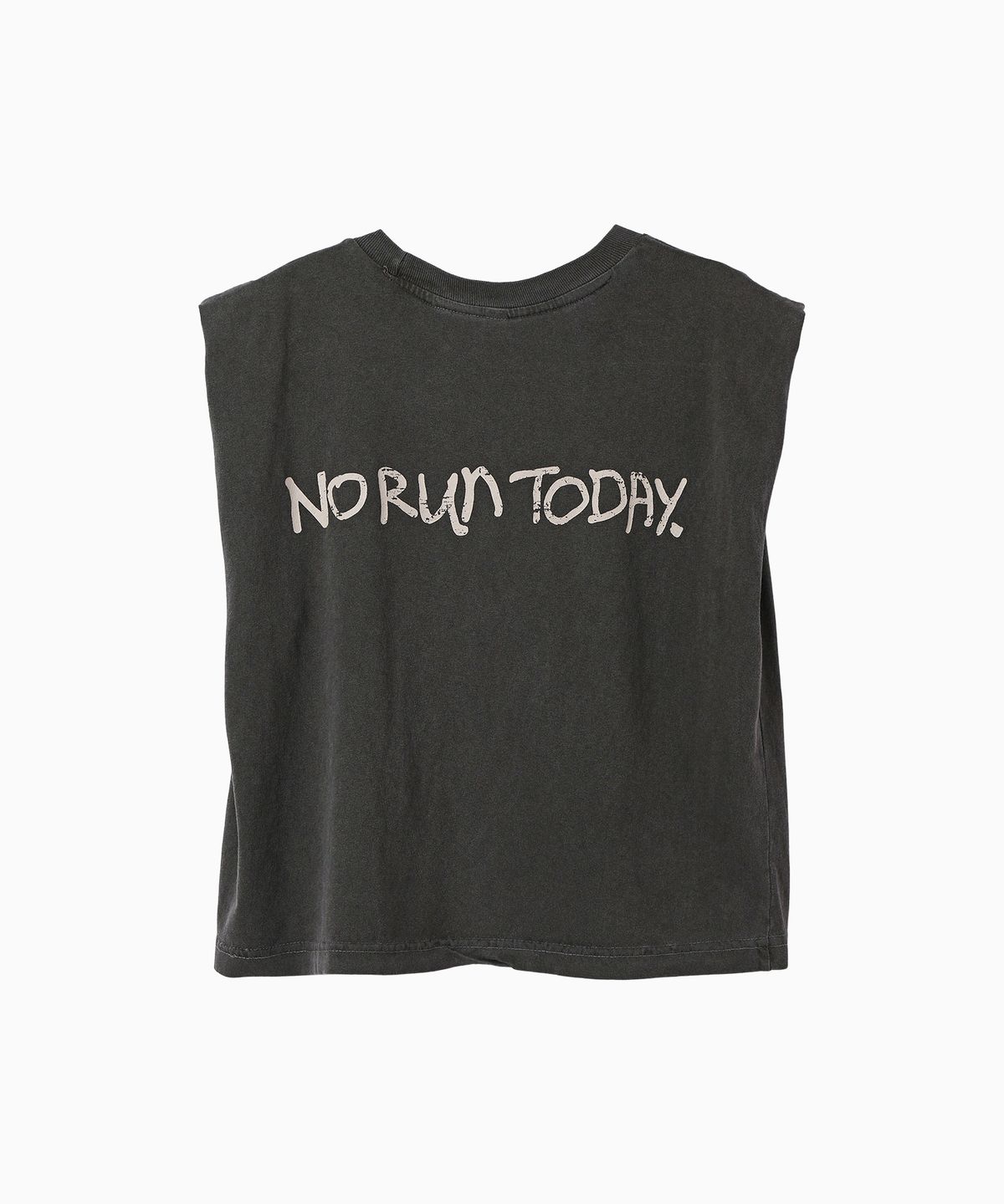 미나수(MENASOO) MNS x American apparel Today Sleeveless (over-fit)_Charcoal
