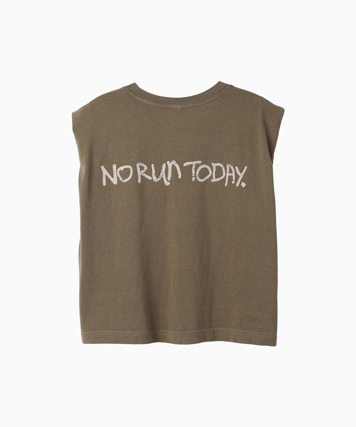 미나수(MENASOO) MNS x American apparel Today Sleeveless (over-fit)_Brown