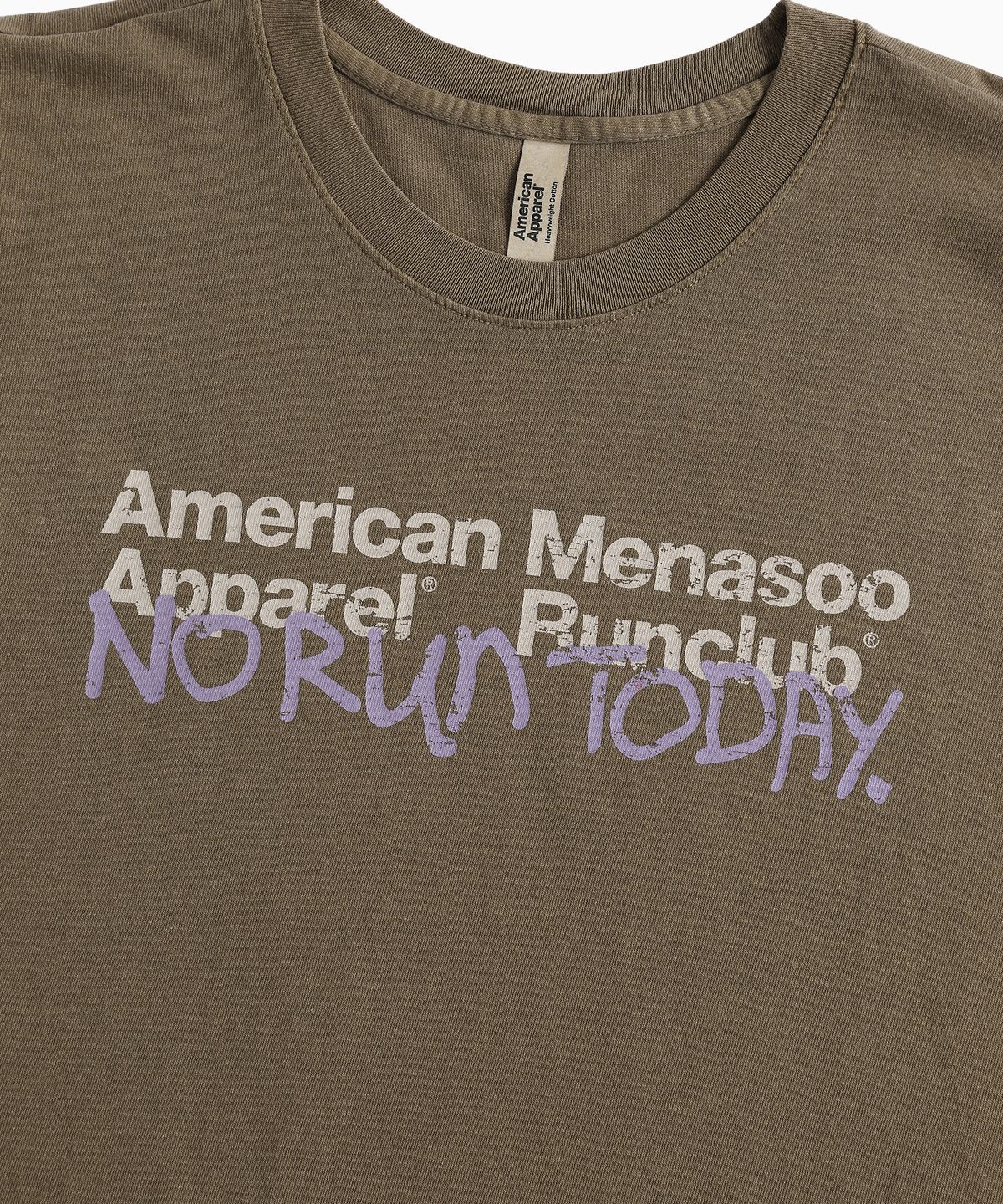 미나수(MENASOO) MNS x American apparel Today Sleeveless (over-fit)_Brown